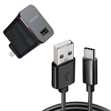 Home Wall Charger 6ft Long USB-C Cable Power Adapter USB-C Wire for Cell Phones