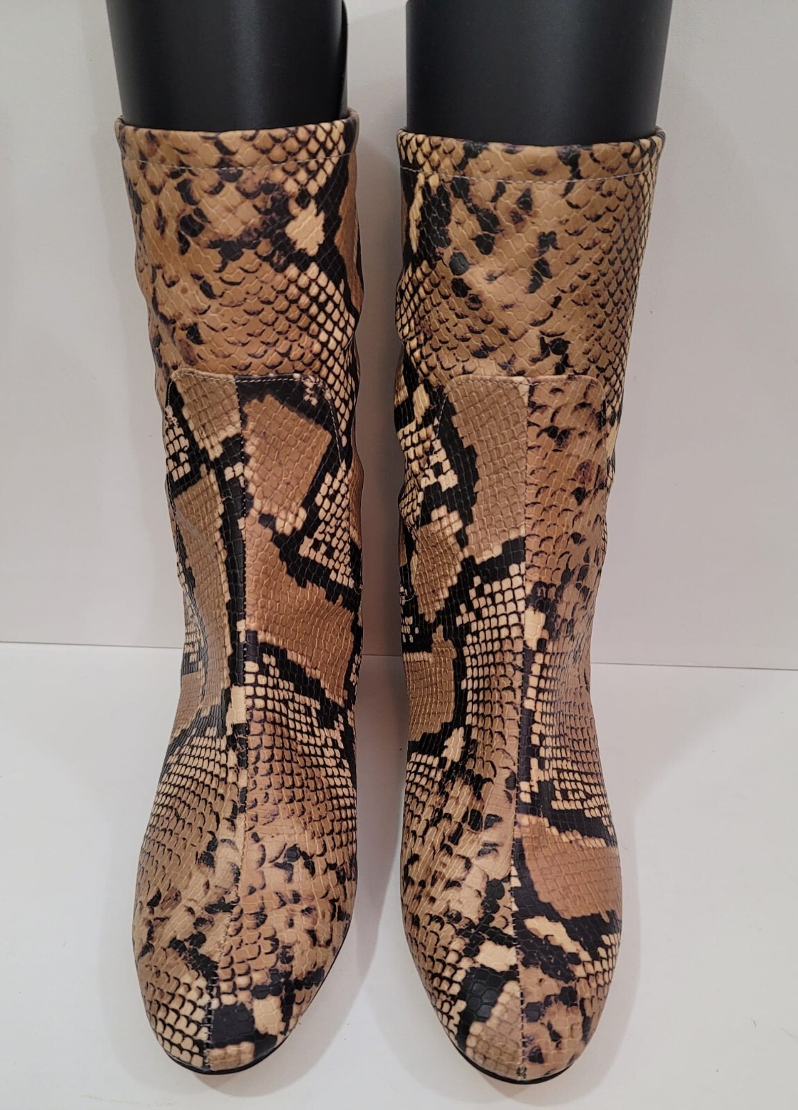 Zara Basic Collection Bloggers Snakeskin Print Zi… - image 6