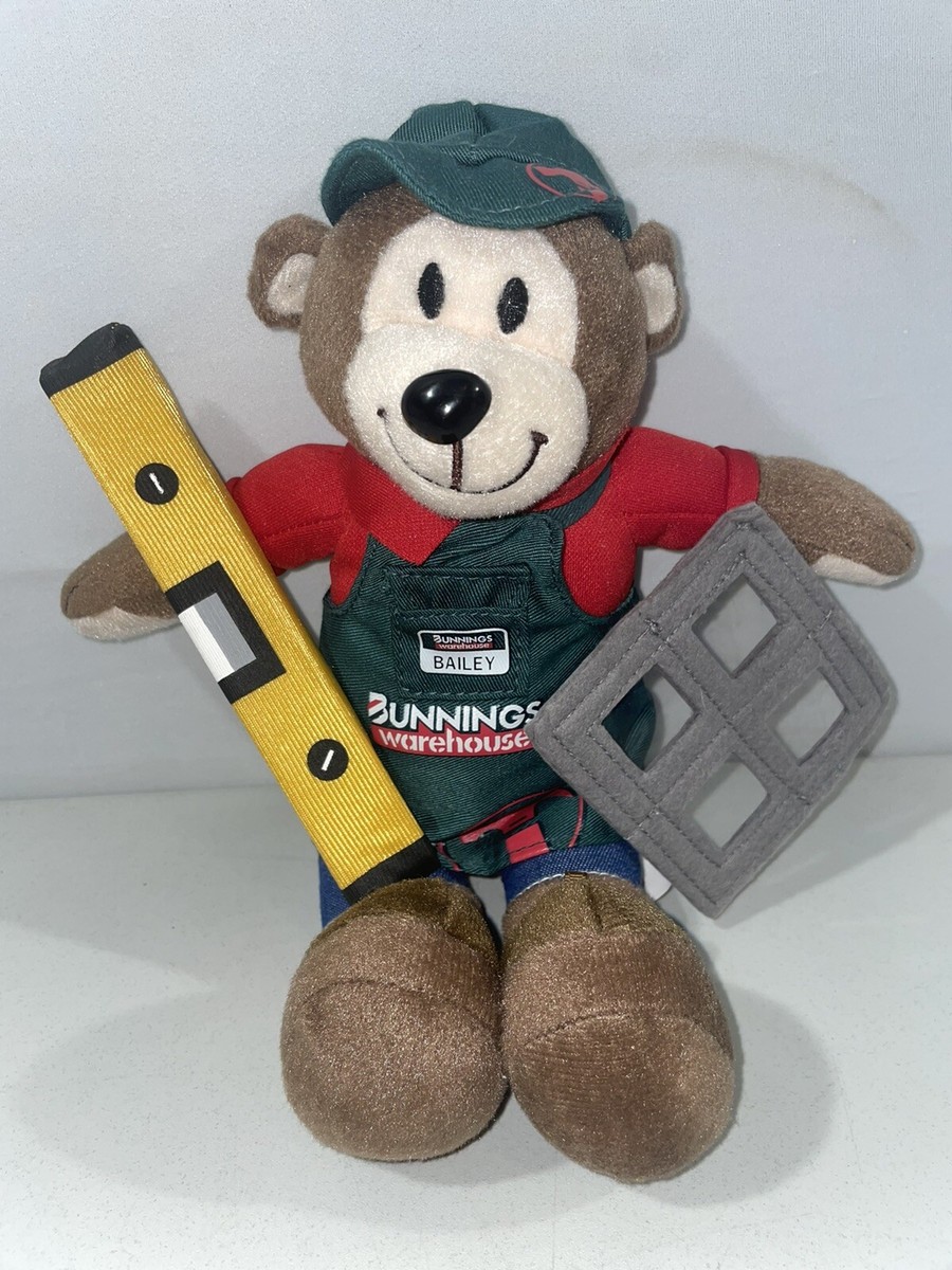 Bunnings Warehouse Plush Collectable 'Bailey' Toy Teddy Bear 28 - Main Image