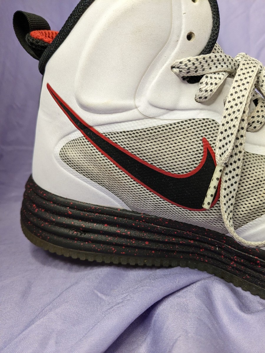 Size 8.5 - Nike Lunar Force 1 Fuse White Black for sale online | eBay