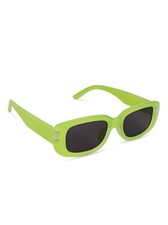 Candy Sunglass for kids Rectangular Shape Trans Green for Boys and Girls