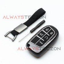 Key Fob Cover Keychain Protector Key Case Shell For Jeep Chrysler Dodge Fiat Key Fob Cover Keychain Protector Key Case Shell For Jeep Chrysler Dodge Fiat