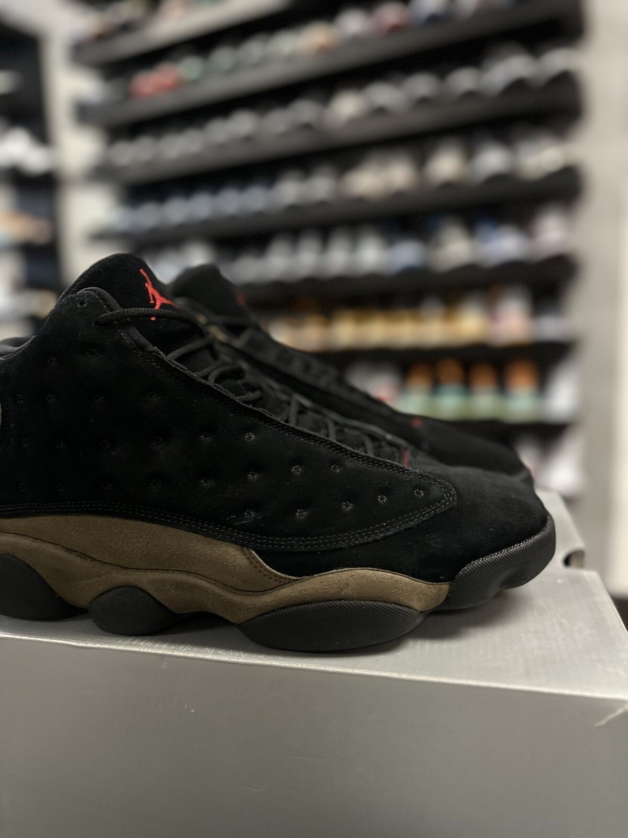 シューズ(男性用) NIKE AIR JORDAN13 RETRO OLIVE 414571-006 Size 12 - Nike Air Jordan 13 Retro Olive 414571-006 OG XIII