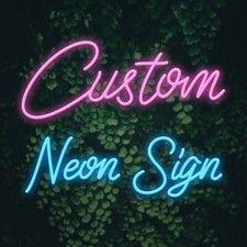 Personalized Custom Neon Signs Light Bedroom Happy Birthday Wedding Party Decor