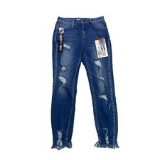 Cello Jeans New High Rise Ankle Skinny Womens Size 3/26 Distressed Stretch
