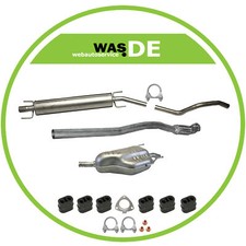 Komplette Auspuffanlage ab Kat für Opel Astra H 1.6 und 1.8 Kombi Caravan L35