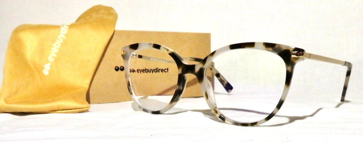 EyeBuyDirect eyeglass frame Model: Attitude 54-18-140 Grey