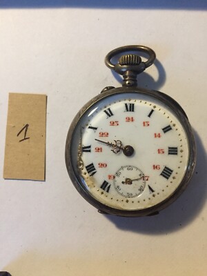 Montre Gousset Ancienne - Modèle à Réviser Ou Pour Pièces Détachées, Réf 7-37