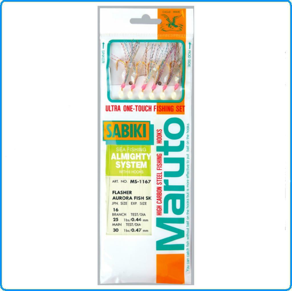 Terminal De Pêche Sabiki Owner M-3367 Taille 10 - Gamberetto, Bolentino