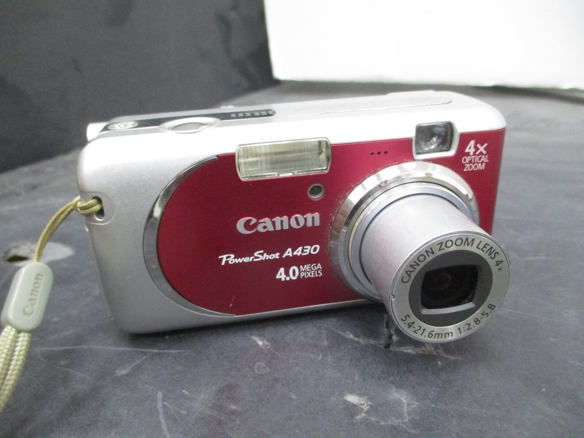 【動作確認済み】CANON POWERSHOT A430 PC1186 単三電池 Canon PC1186 PowerShot A430 4.0 MP Digital Camera w/ Memory