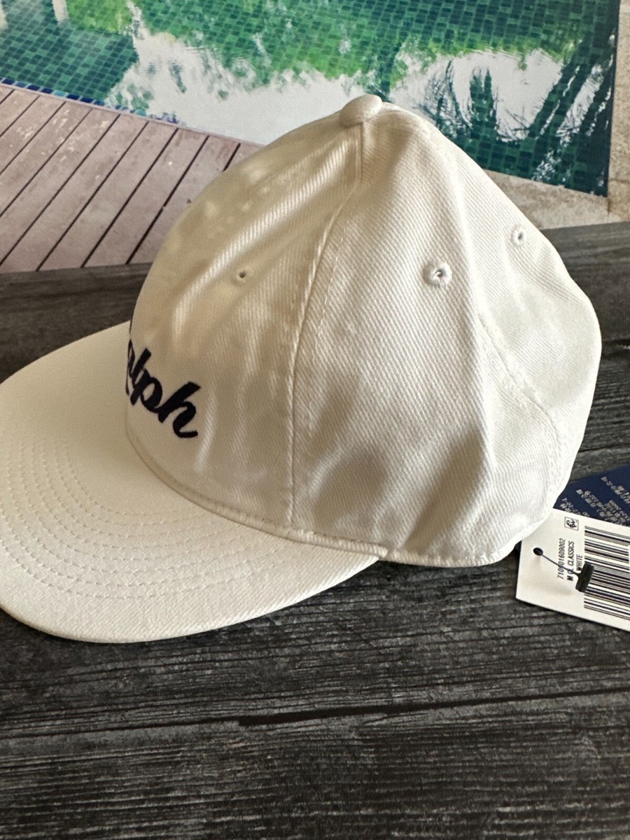 BN Polo Ralph Lauren Men's Appliquéd Twill Ball Cap Deckwash