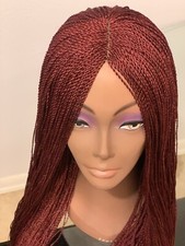 Handmade Braided Wig Micro Twist Braids READY TO SHIP