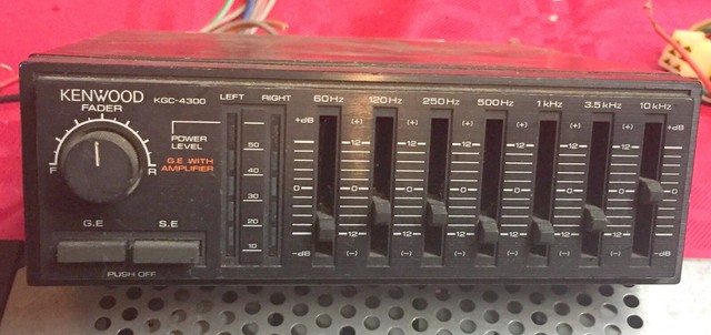 Kenwood KGC4042A 5Band Car Equalizer for sale online eBay