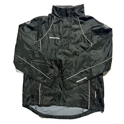 Stanno Half Zip Pullover Windbreaker Black 14-15