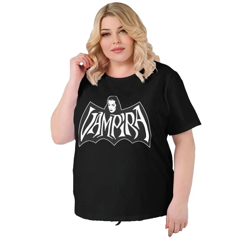 T-shirts Plus Size Punk para Mujeres
