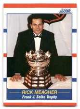 Rick Meagher 1990-91 Score American HOCKEY #359 St. Louis Blues