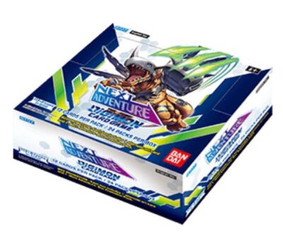 digimon card game: next adventure booster box bt07 BANDAI BT-07 Game Pack (Box) : Toys & Games engage in epic battles Digimon - Next Adventure Booster