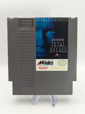 Total Recall - Authentic Nintendo NES Cart Only Game - Tested & Working