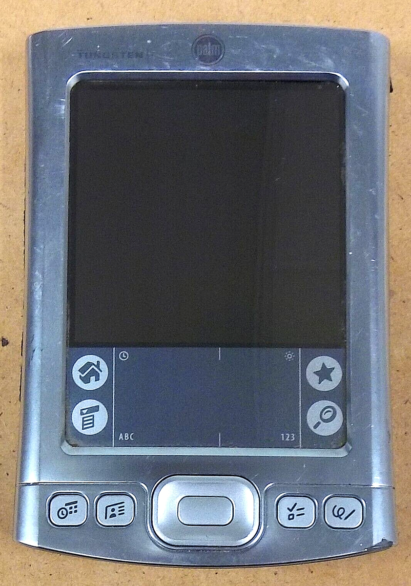 Palm Tungsten E - Silver Handheld Pocket PDA Pilot Digital