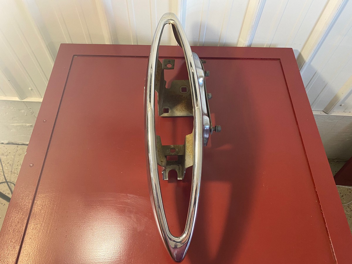 1968 CADILLAC RIGHT HAND TAIL LIGHT CHROME HOUSING BUMPER END | eBay