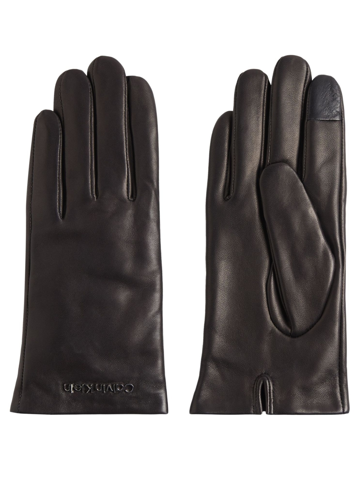 Кожаные перчатки Calvin Klein Damen Handschuhe Leder CK Must от Schwarz 13390₽