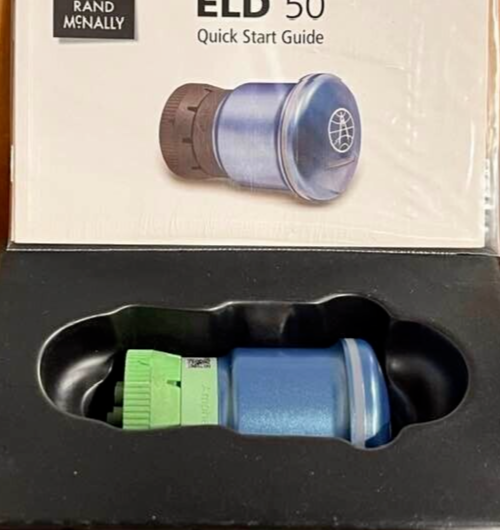 RAND MCNALLY ELECTRONIC LOGGING DEVICE ELD 50 GREEN CONNECTOR 9 PIN | eBay