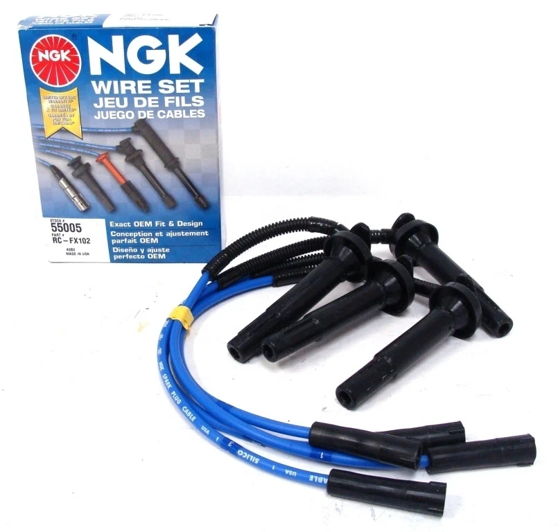 09'13) NGK FX101 Plug Wires Fit 2009 Subaru Forester, 45 OFF