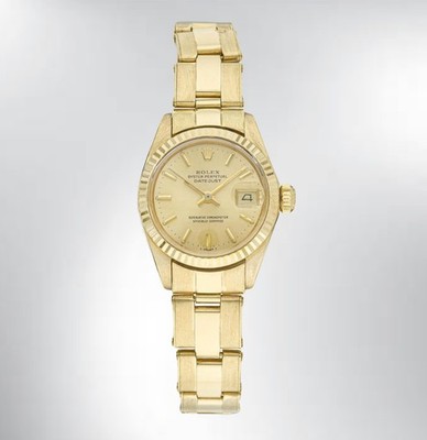 1978 Rolex Oyster Perpetual Datejust Automatik Uhr 18K Gelbgold Ref.6917