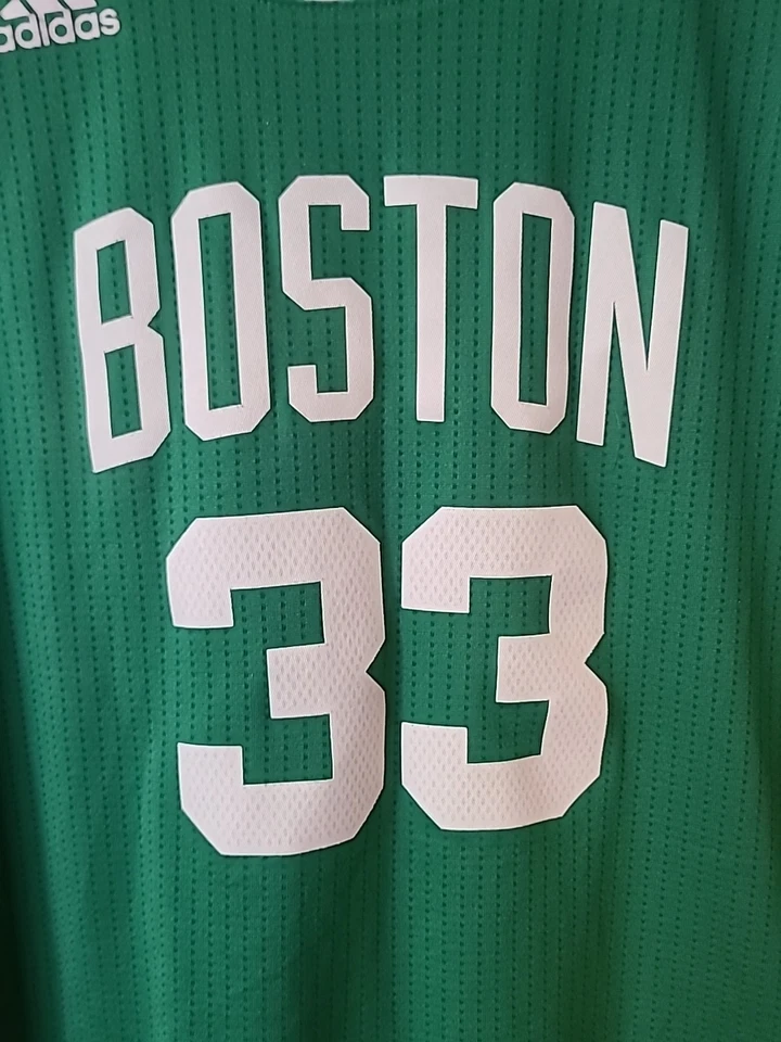 2015 阿迪达斯波士顿凯尔特人队#33前/后说“SCULLEY”33 XL见图片 — 第 2/4 张图片