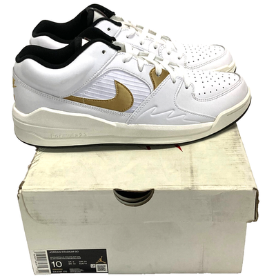 Size 10 - Air Jordan Stadium 90 White Metallic Gold for sale
