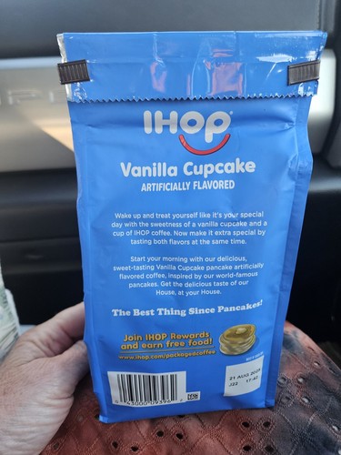 IHOP Vanilla Cupcake Ground Coffee 11 oz - Picture 2 of 2