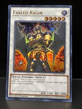 Yugioh Card Fabled Ragin HAC1-EN146 ULTRA RARE DUEL TERMINAL 1st Edition