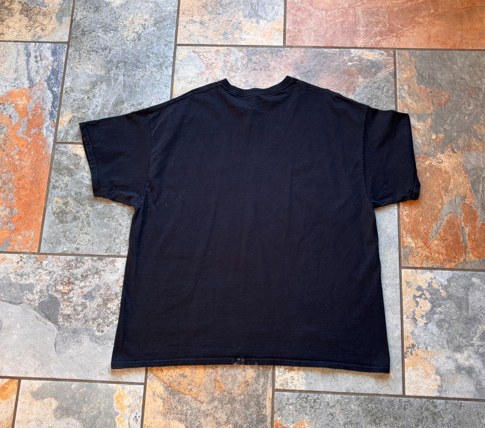 The Walking Dead AMC Zombie Circle Graphic T-Shirt 2015 Size XL Oversized Horror image 3