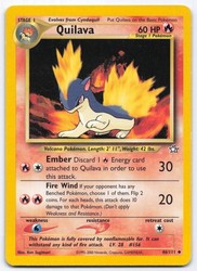 Quilava 46/111 Neo Genesis Uncommon Pokemon TCG