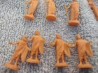   Vintage 1970 Atlantic Egyptians 1/72 scale Plastic Civilians Beds 126 Pcs  — photo 9