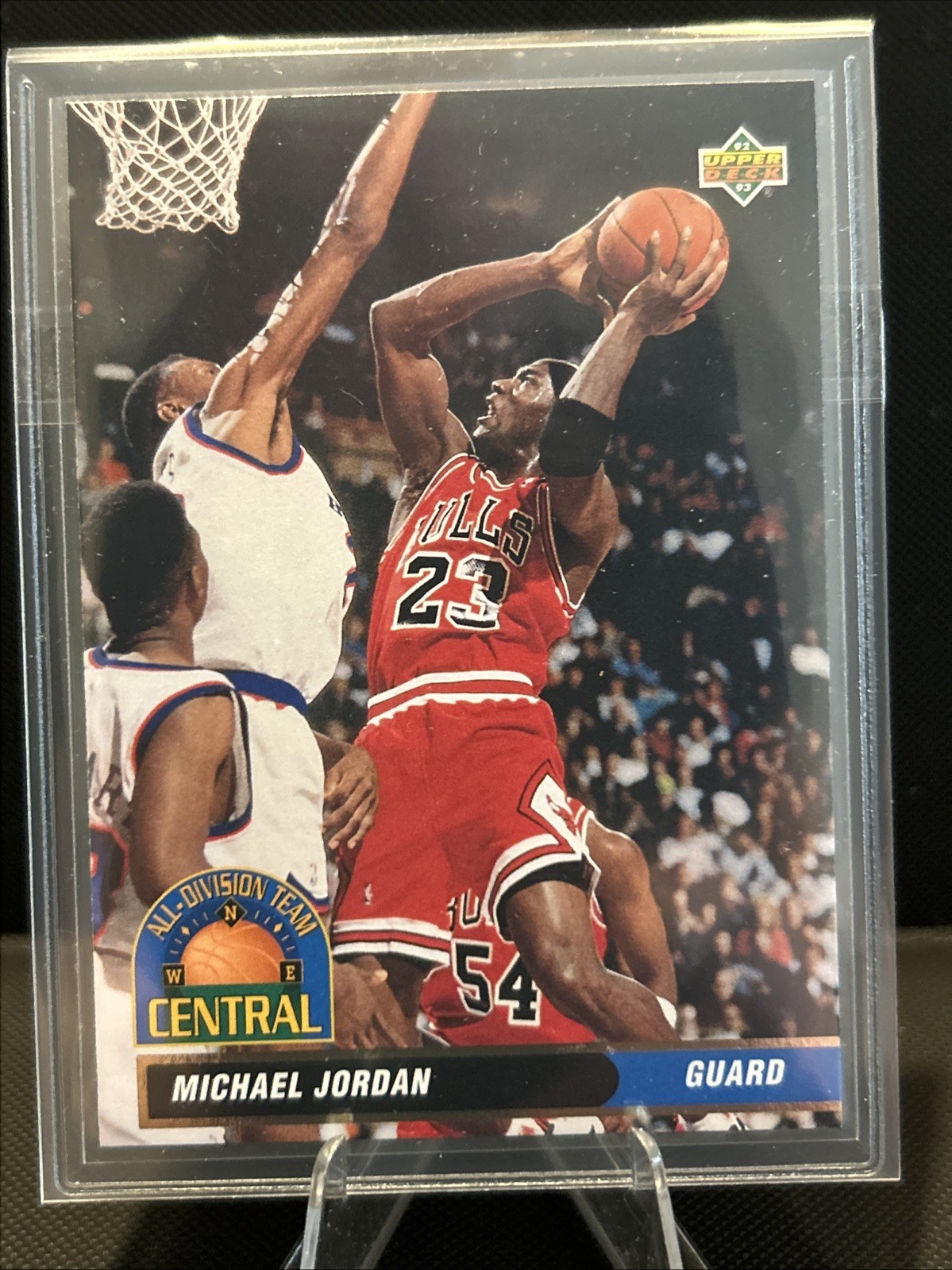 1992-93 Upper Deck - All-Division Team Michael Jordan #AD9 Chicago Bulls