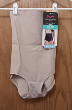 Maidenform Flexees High Waist Brief Ultra Firm Beige Size Small 4-6 