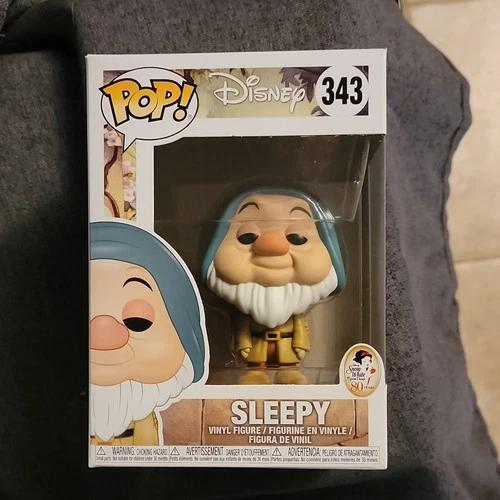 Funko Pop! Vinyl Disney Sleepy #343 Snow White and the Seven Dwarfs Figure