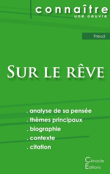 Fiche De Lecture Sur Le RêVe De Freud (Analyse LittéRaire De RéFéRence Et...-image