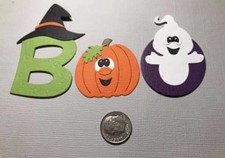 BOO Die Cuts Paper Pieces Halloween