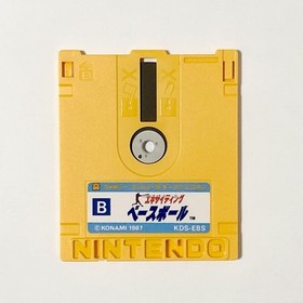 Exciting Baseball W/Manual Card Famicom Disk System FC Retro Used Game NTSC-J JP