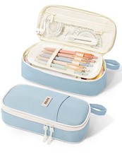 Cute Pencil Case, Aesthetic Pen Pouch, Colored Large Pencil Bag with Zipper, ...