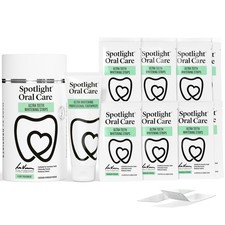 Image of Spotlight Oral Care Teeth Whitening Strips – 28 Strips + Toothpaste 14-Day...