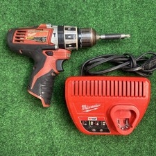 Milwaukee 2411-20 M12 Cordless Drill/Driver 12V Li-Ion Compact LED + Charger