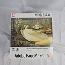 Adobe PageMaker 6.5 Education Version for Windows New Old Stock Factory Sealed