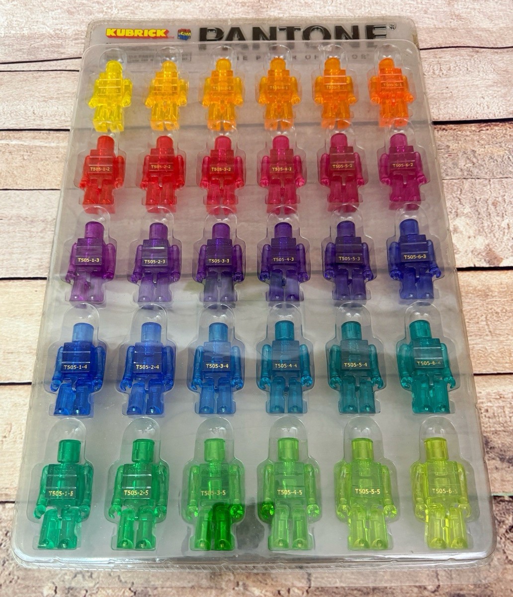 MEDICOM x PANTONE Kubrick 100% / The power of colors (Set de