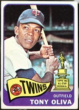 1965 Topps Baseball Tony Oliva #340 VG