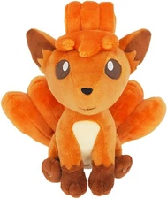 Sanei Pokémon All Star Collection PP22 Vulpix 6" Stuffed Plush USA Seller