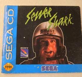 Sewer Shark Sega CD 1992 Game & Manual Only Not For Resale Version