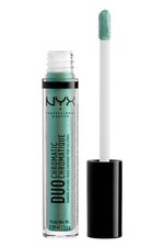 Image of NYX Duo Chromatic Shimmer Lip Gloss Foam Party 09 Metallic Colour